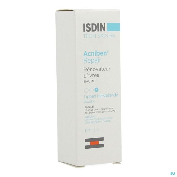 Isdin Acniben Teen Skin Repair Lippen Belsem 10 Ml