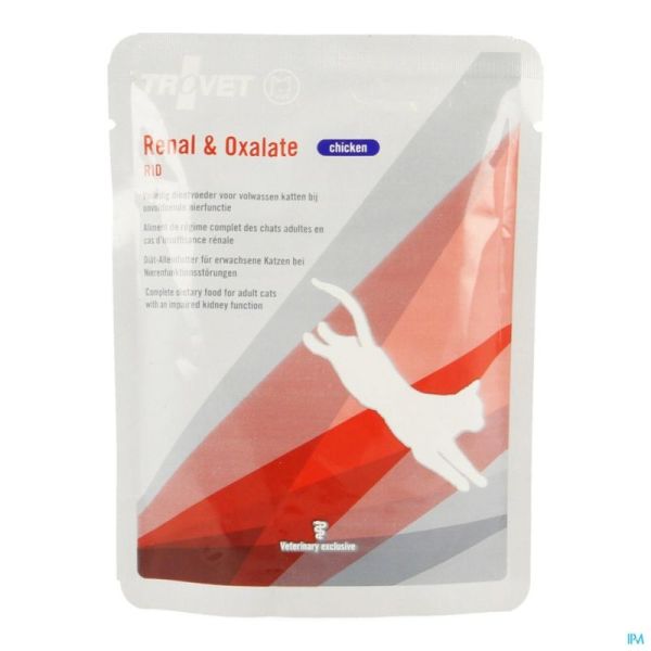 Trovet Rid Renal&Ox Kip/Kat Veter Zak 24 X85 G