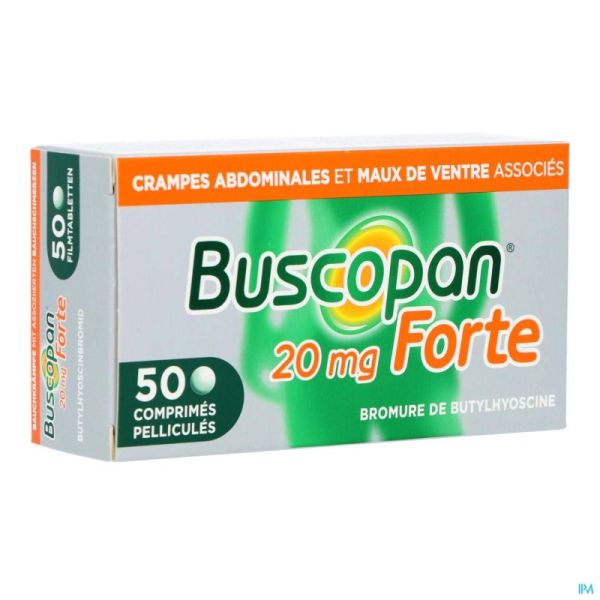 Buscopan Forte 20mg Comp Pell 50