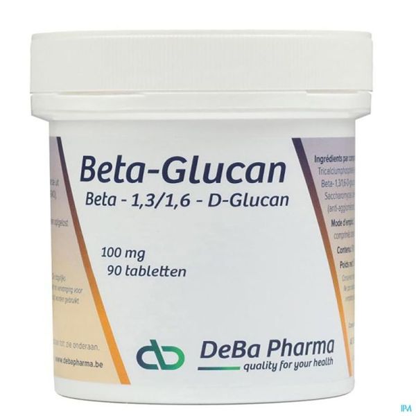 Beta Glucan Deba 90 Tabl 100 Mg Nm