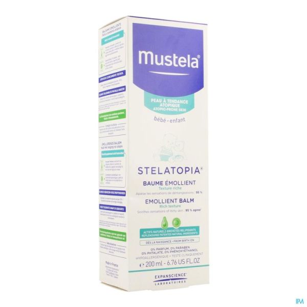 Mustela Pa Stelatopia Baume Emollient 200ml