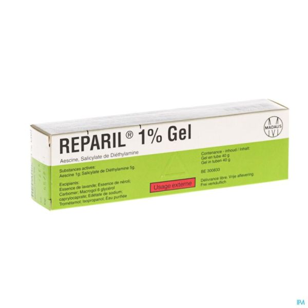 Reparil Gel 1% 40 G