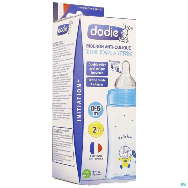 Dodie Zuigfl Initiation+ Bl Kosmonaut 0-6 M 270 Ml