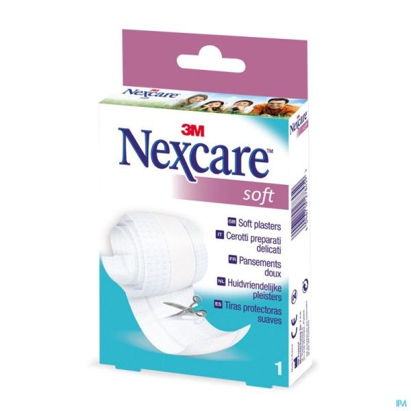 Nexcare 3m Soft Plasters Band 8cmx1m 1 N051b