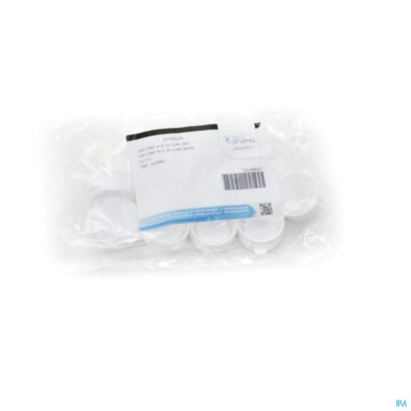 Capsule Vr Container Wit Aca 30-50 Ml 12 St