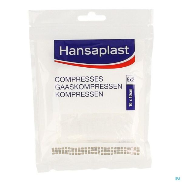 Hansaplast Gaaskompr Zacht 48659 10 St