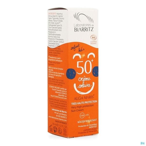 Algamaris Zonnecreme Kind Ip50+ 50 Ml Nf