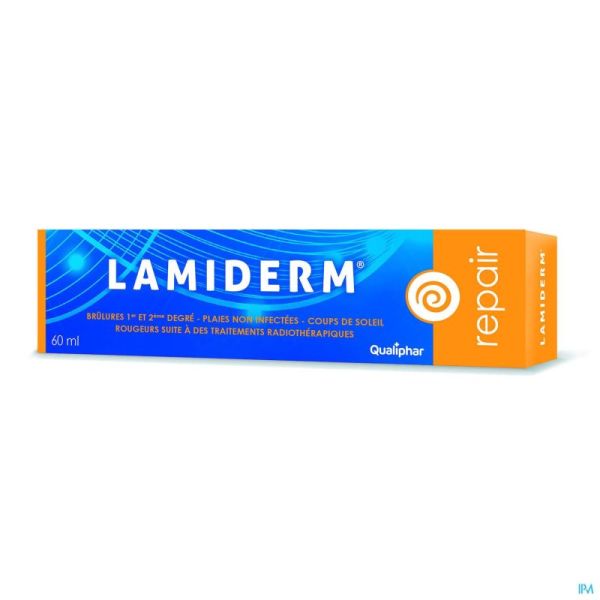 Lamiderm Creme Brulures 1°+2° Tube 60ml