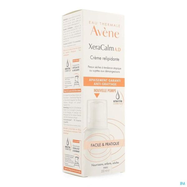 Avene Xeracalm A.d. Creme Relipidante 200ml