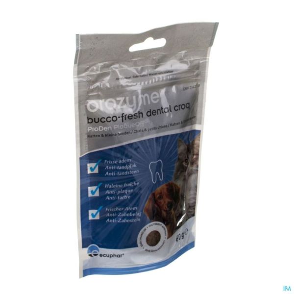 Orozyme Bucco-fresh Dental Croq Dog+cat (10kg 60g