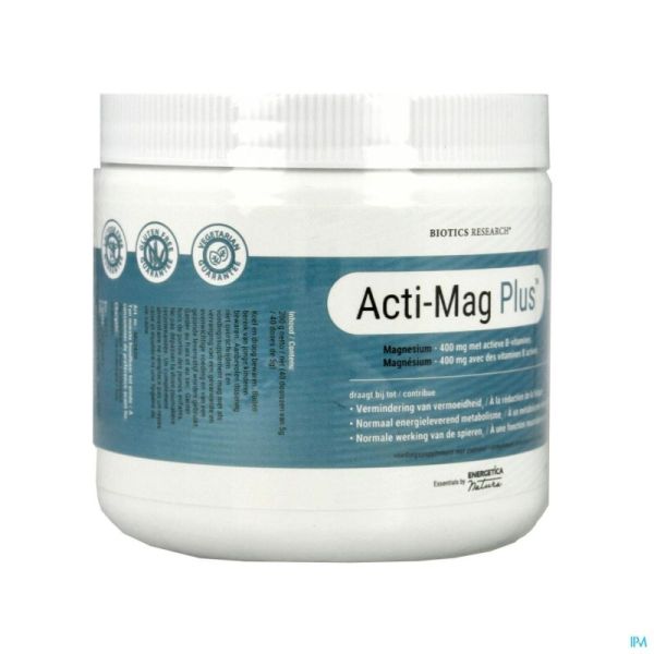 Biotics Acti-Mag Plus 200 G Mg2450