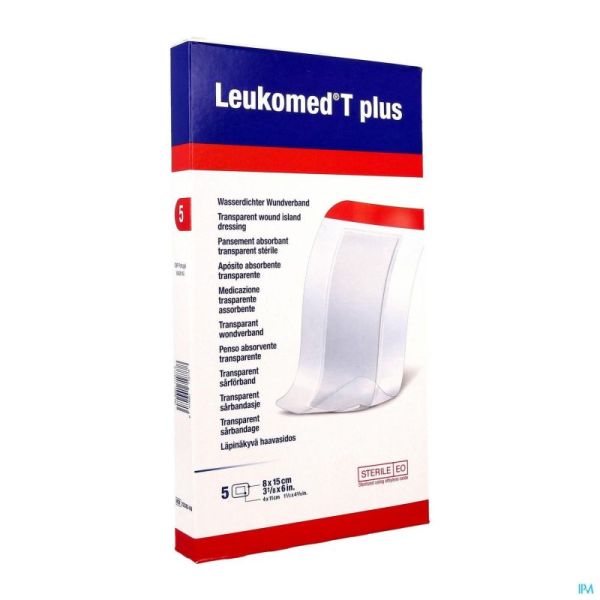 Leukomed T Plus Ster 8X15Cm 72382-08 5 St