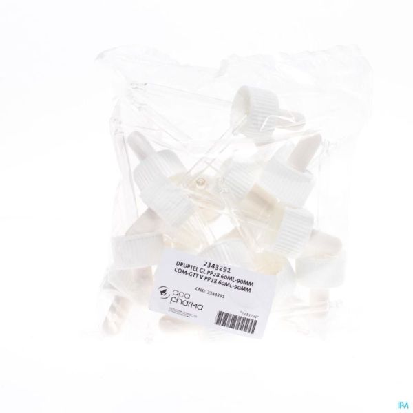 Druppelteller 60 Ml 76 Mm Aca 20 St