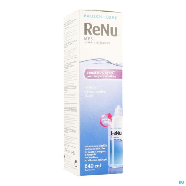 Bausch Lomb Renu Mps Multipurpose 0912 240 Ml Nm