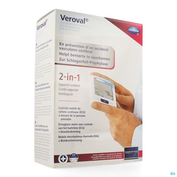 Hartmann Veroval Ecg & Bloeddrukm 9253440 1 St