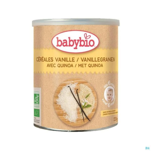 Babybio Vanillegranen Quinoa 6M 220 G