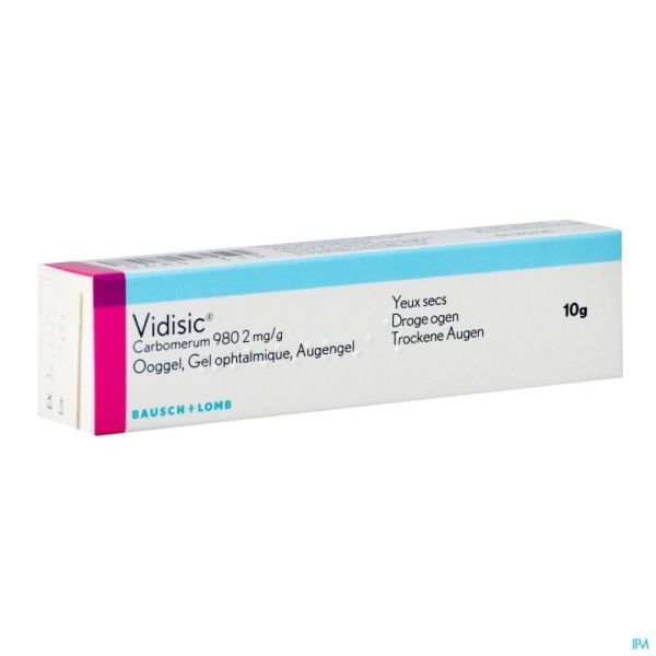 Vidisic Ooggel - Gel Oculaire 10 Gr