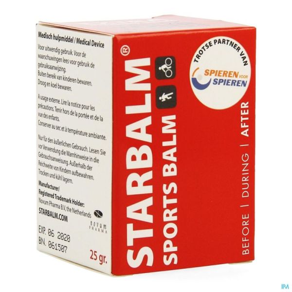 Star Balm Red Extra Sterk 25 G