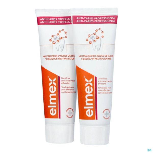 Elmex Anti Caries Professional Tandp 2X75 Ml