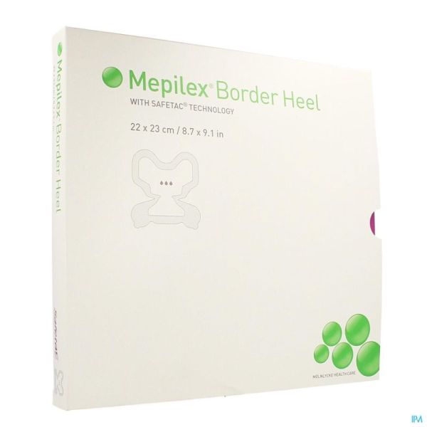 Mepilex Border Heel 21X23 282750 6 St