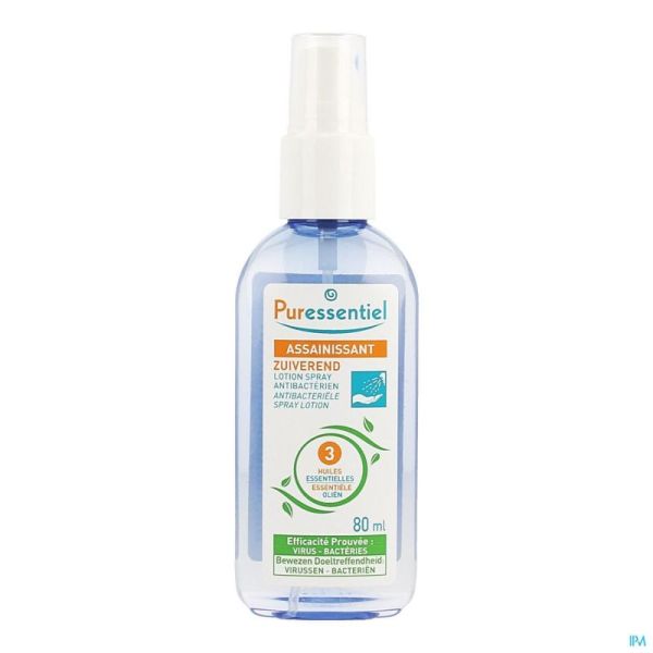 Puressentiel Zuiver A/Bacteriele Lot Spray 80 Ml