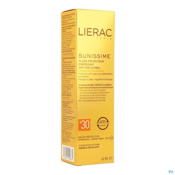 Lierac Sunissime Fluide Protect Gez Spf30 40 Ml