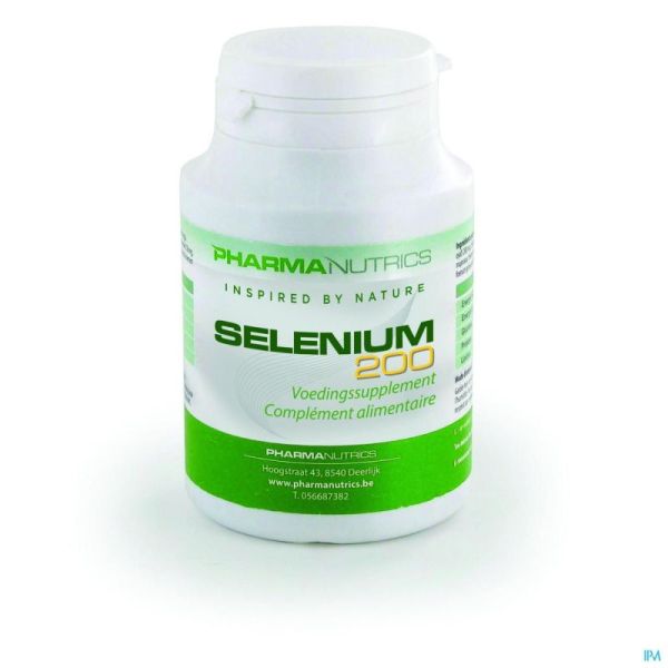 Selenium 200 Aktief Pharmanutrics 200 Tabl