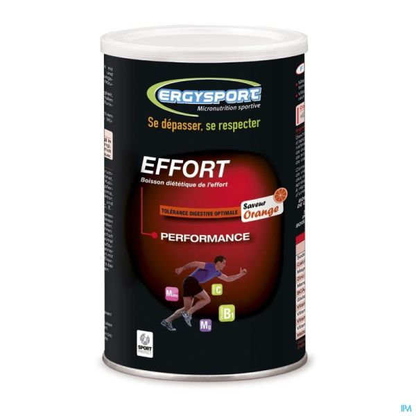 Ergysport Effort Sinaas Pdr Pot 450 G