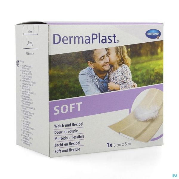 Hartmann Dermaplast Soft 6Cmx5M 5353612 1 St