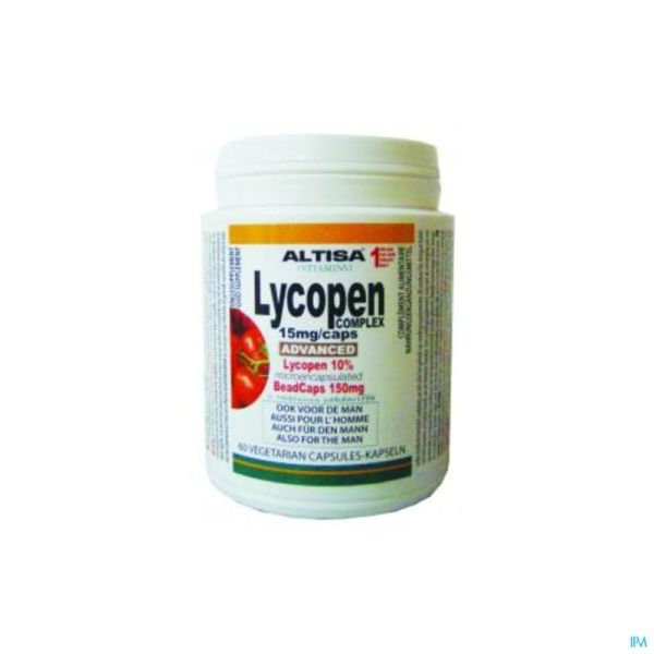 Altisa Lycopen Complex Adv 60 Caps 15 Mg
