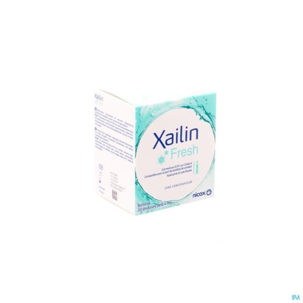 Nicox Xailin Fresh 0,5 % 30X0,4 Ml