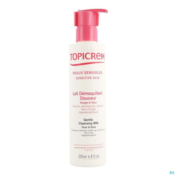 Topicrem Reinigingsmelk Zacht 200 Ml