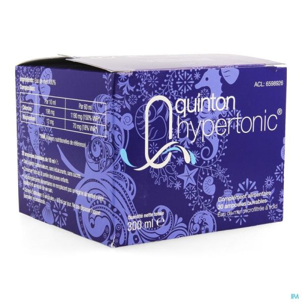 Quinton Hypertonic 30 Amp 10 Ml
