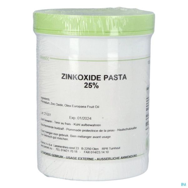 Zinkoxide Pasta 25% Pannoc 1 Kg