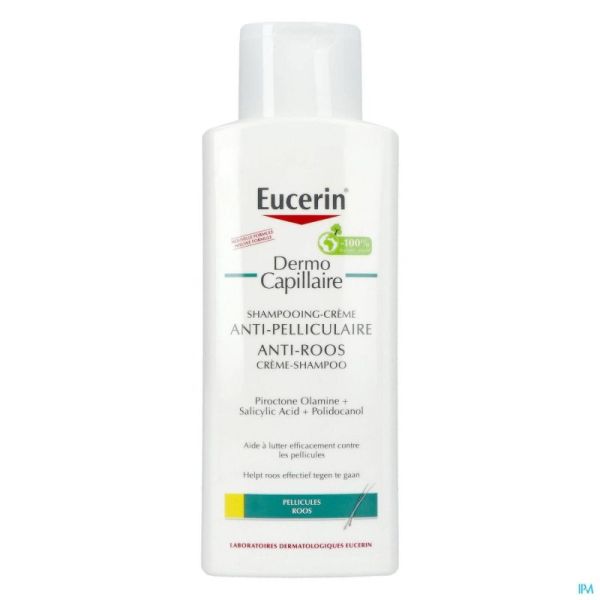 Eucerin Dermocapil Anti-Roos Crem Shampoo 250 Ml