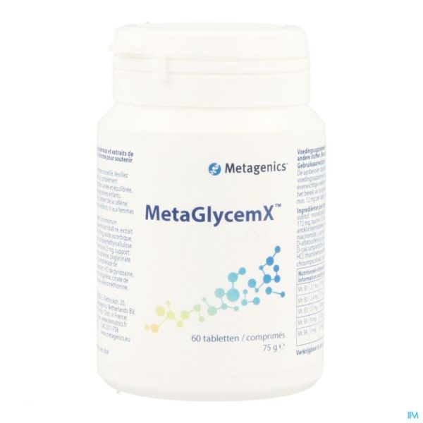 Metaglycemx Metagenics 60 Tabl