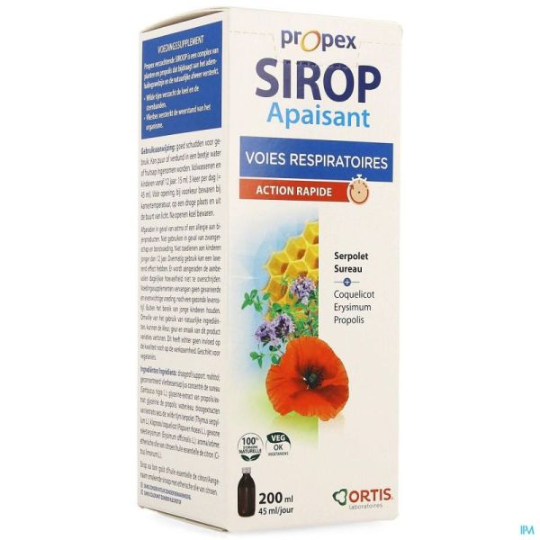 Ortis Propex Verzachtende Sir 200 Ml 40060853