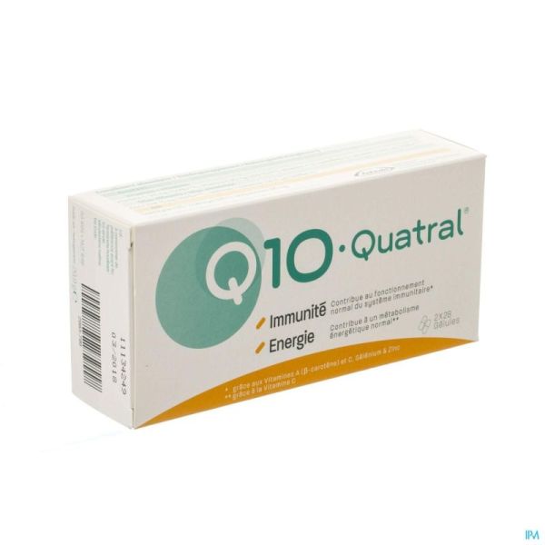 Q10 Quatral Caps 2x28