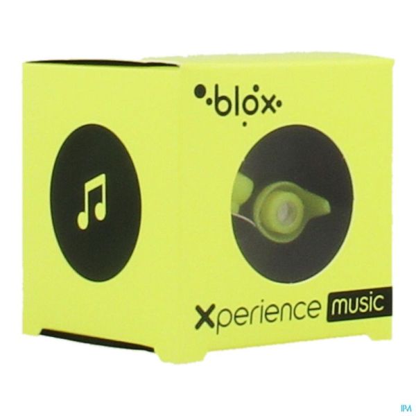 Blox Oordopjes Xperience Yellow Fluo 1 Paar