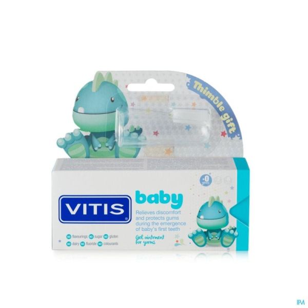 Vitis Baby Gel Met Vingertandenborstel 30 Ml