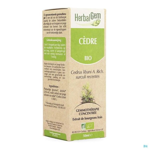 Herbalgem Ceder Maceraat 50 Ml