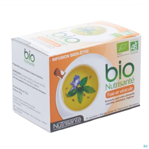 Thee Inf Bio Ontgifting Nutrisante 20 Zak