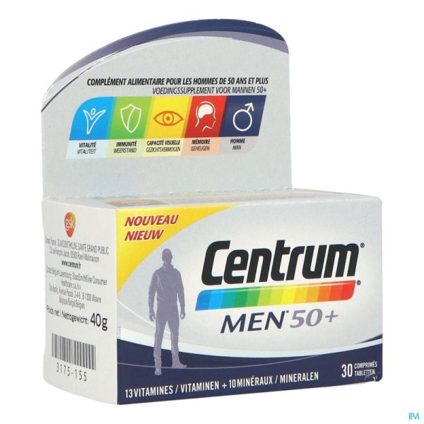 Centrum Gender Men 50+ 30 Tabl