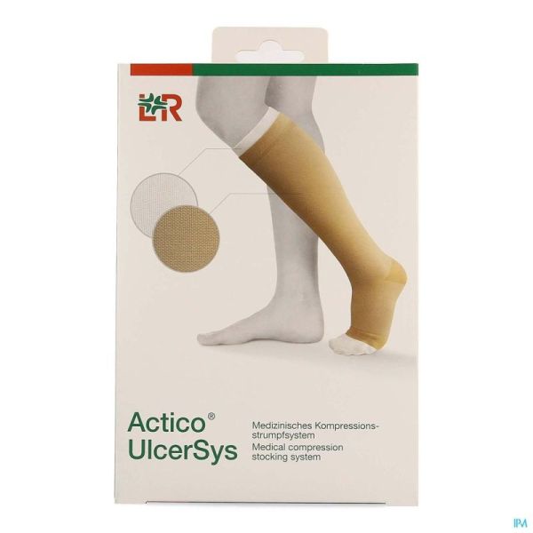 Actico Ulcersys Stand Z/Wit M 38-42Cm 32512 1 St