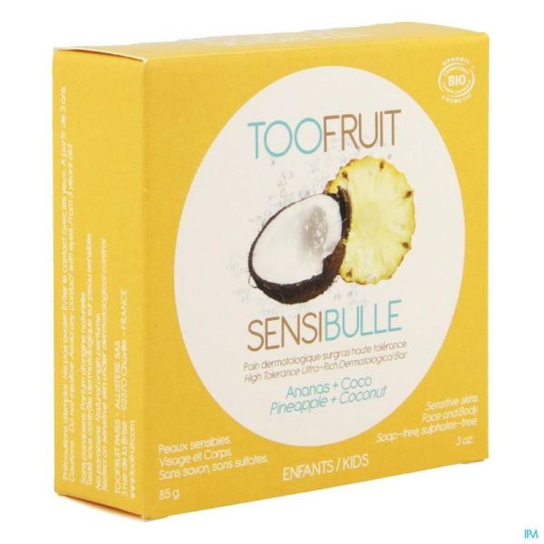 Toofruit Sensibulle Zeep Ananas/Coco 85 G