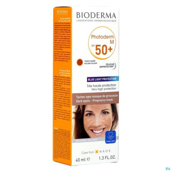 Bioderma Photoderm M Creme Teint Spf50+ 40 Ml