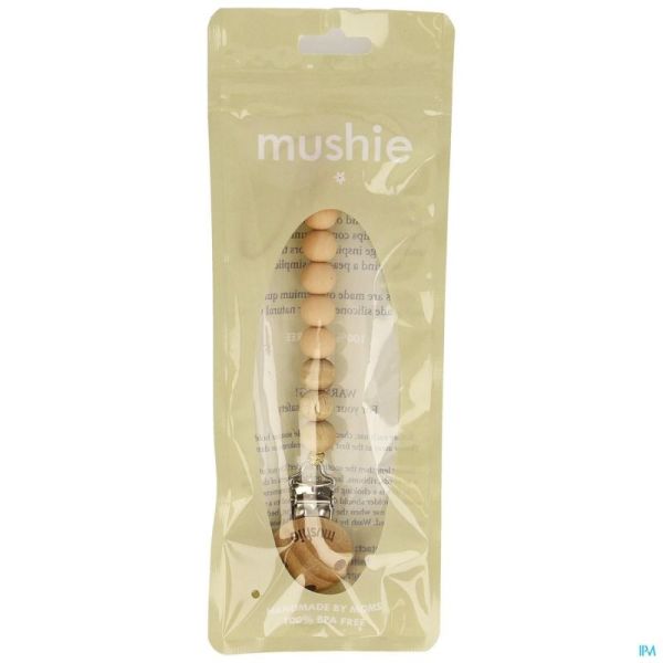 Mushie Fopspeenketting Vr Bibs Blush