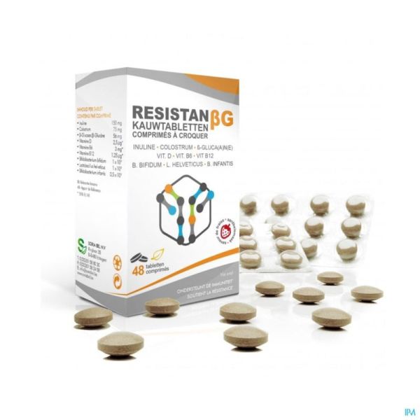 Soria Resistan Bg 48 Kauwtabl 700 Mg