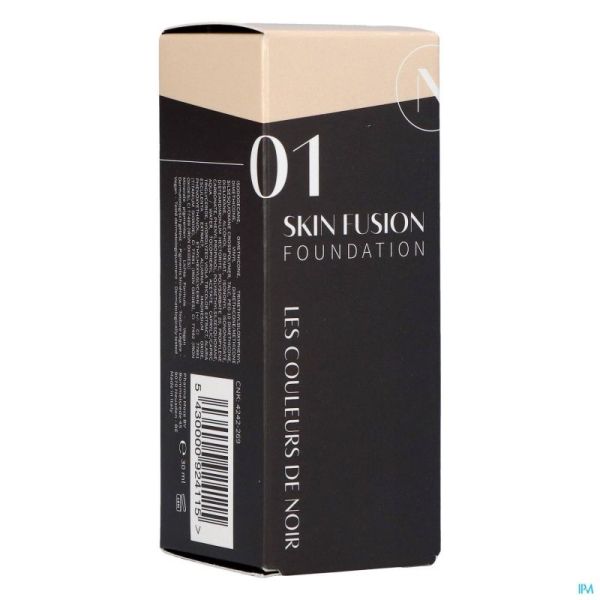 Les Couleurs De Noir Skin Fus. Fdt 01 K.beige 30ml