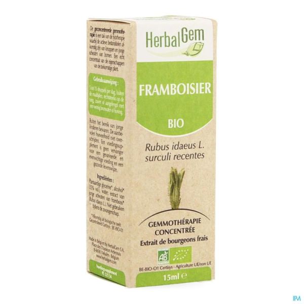 Herbalgem Frambozen Maceraat Bio 15 Ml